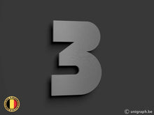 Afbeelding in Gallery-weergave laden, Huisnummer Bahamas-100mm