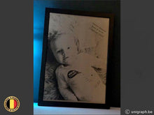 Afbeelding in Gallery-weergave laden, Fotogravure met kader