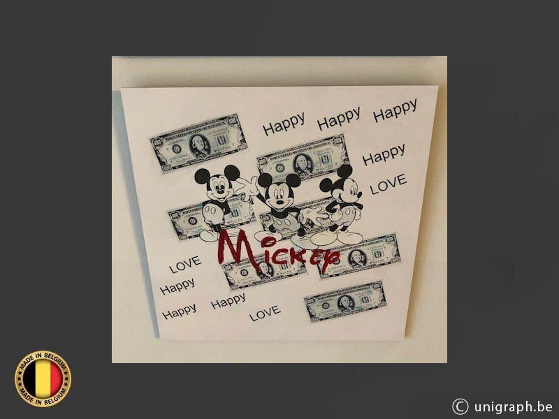 Muurdecoratie Micky  Mouse