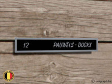 Load image into Gallery viewer, Naamplaat ALNPL10-ZW