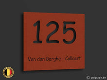 Afbeelding in Gallery-weergave laden, Naamplaat NPL1 corten