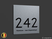 Load image into Gallery viewer, Naamplaat AL-NPL2