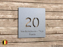 Afbeelding in Gallery-weergave laden, Naamplaat NPL2