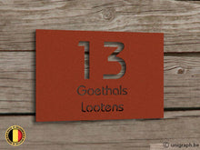 Afbeelding in Gallery-weergave laden, Naamplaat NPL5 corten