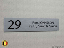 Load image into Gallery viewer, Naamplaat AL-NPL9