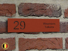 Charger l'image dans la galerie, Naamplaat NPL9 corten