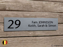 Load image into Gallery viewer, Naamplaat AL-NPL9