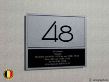 Load image into Gallery viewer, Naamplaat AL-NRD4