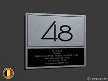 Load image into Gallery viewer, Naamplaat AL-NRD4