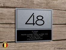 Load image into Gallery viewer, Naamplaat AL-NRD4