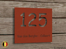 Afbeelding in Gallery-weergave laden, Naamplaat NPL1 corten