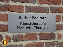 Load image into Gallery viewer, Naamplaat AL-NPLPRO1