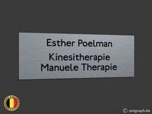 Load image into Gallery viewer, Naamplaat AL-NPLPRO1