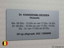 Afbeelding in Gallery-weergave laden, Naamplaat AL-NPLPRO2