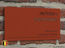 Afbeelding in Gallery-weergave laden, Naamplaat NPLPRO2 corten