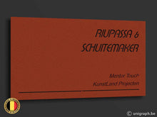 Afbeelding in Gallery-weergave laden, Naamplaat NPLPRO2 corten