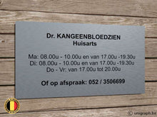 Afbeelding in Gallery-weergave laden, Naamplaat AL-NPLPRO2