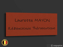 Afbeelding in Gallery-weergave laden, Naamplaat NPLPRO3 corten