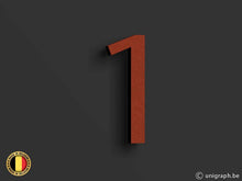 Afbeelding in Gallery-weergave laden, Huisnummer Rosso-Corten