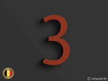 Afbeelding in Gallery-weergave laden, Huisnummer Rosso-Corten