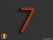 Afbeelding in Gallery-weergave laden, Huisnummer Rosso-Corten