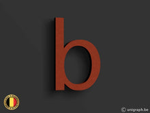 Afbeelding in Gallery-weergave laden, Huisnummer Rosso-Corten