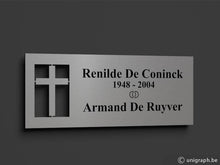 Afbeelding in Gallery-weergave laden, Grafplaat lasergegraveerd al-vinesta-200