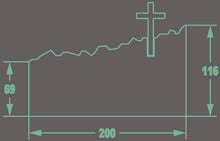 Afbeelding in Gallery-weergave laden, Grafplaat lasergegraveerd al-decap-200