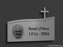 Charger l'image dans la galerie, Grafplaat lasergesneden wave-200