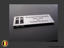 Load image into Gallery viewer, Grafplaat lasergesneden vinesta-200