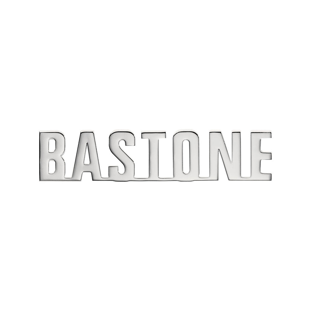 Verbonden inox letters Bastone  H 40mm, D 5mm