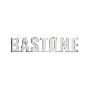 Verbonden inox letters Bastone  H 30mm, D 2mm