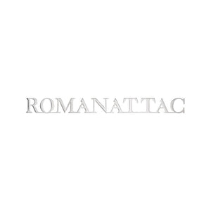 Verbonden inox 316 letters Romanatacc  H 30mm, D 2mm