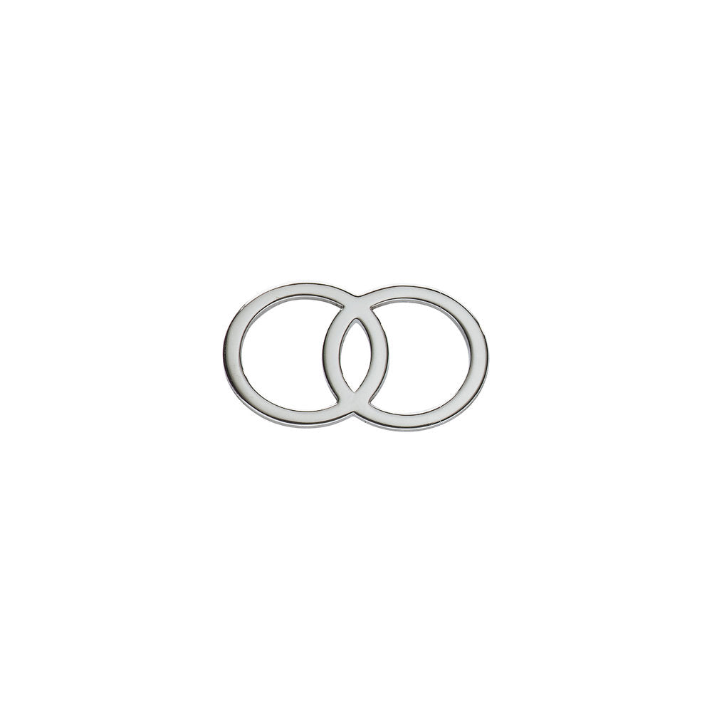 Inox ringen D: 3mm H: 25mm