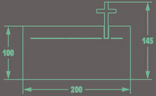 Afbeelding in Gallery-weergave laden, Grafplaat lasergesneden vado-200
